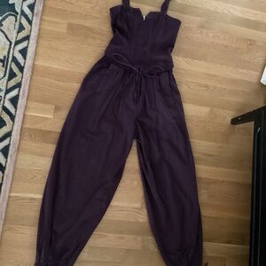 rachel comey Purple jumpsuit